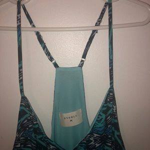 Turquoise patterned dress!